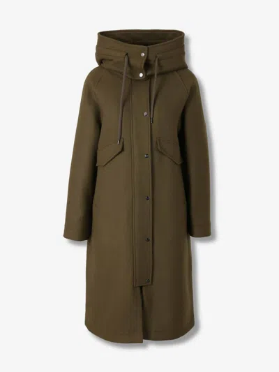 HERNO HERNO LONG HOODED COAT