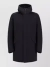 Herno Hooded Parka Down Jacket Clothing In Black