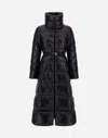 Herno Long Jacket In Nylon Ultralight In Blue