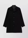 Herno Single-breasted Padded Coat In Black