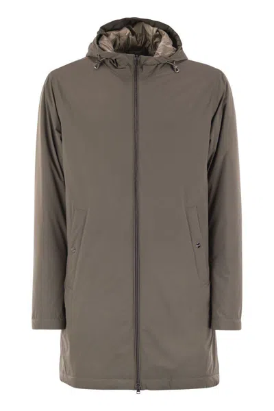 Herno Hooded Casual Jacket In Multi
