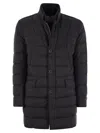 Herno Feather Coat With Legend Line  Pi007ule19288 9460