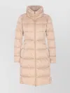 Herno Women Satin And Alternative Lady Alternative Fur Liong Padded Jacket In White