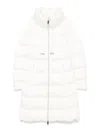 Herno Midi Down Jacket In White