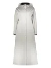 Herno Hooded Raincoat In 灰色