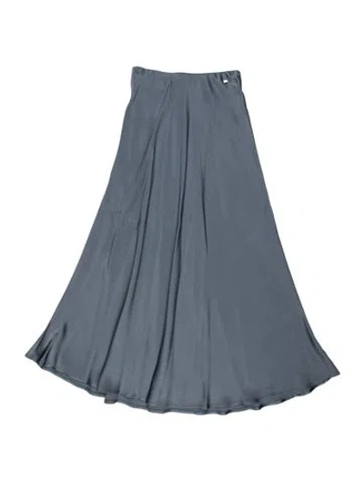 Pre-owned Herno Long Skirt In Blue