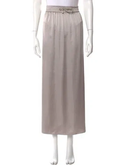 Pre-owned Herno Long Skirt In Neutral