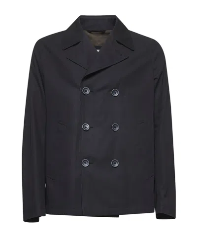 Herno Long Sleeve Casual Jacket In Black