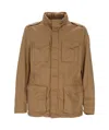 Herno Field Jacket In Tigri In Brown