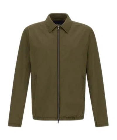 Herno Long Sleeve Casual Jacket In Green