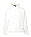Herno Long Sleeve Hooded Casual Jacket In White
