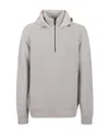Herno Long-sleeve Hooded Wool Jumper In Gray
