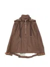 Herno Long Sleeve Jacket In Brown
