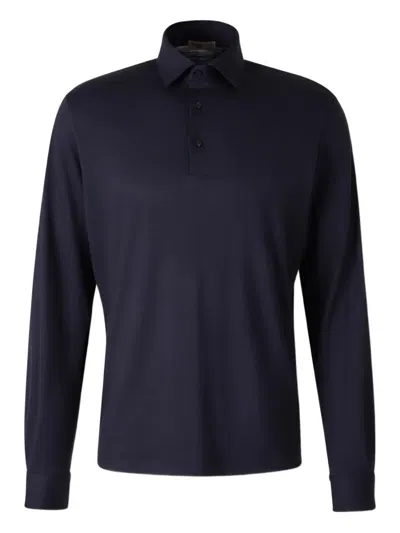 HERNO LONG-SLEEVE POLO SHIRT