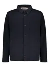 Herno Long-sleeved Casual Jacket In Animal Print