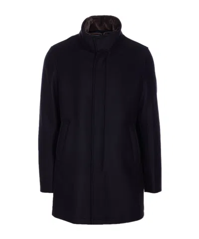 HERNO HERNO HIGH NECK LONG COAT
