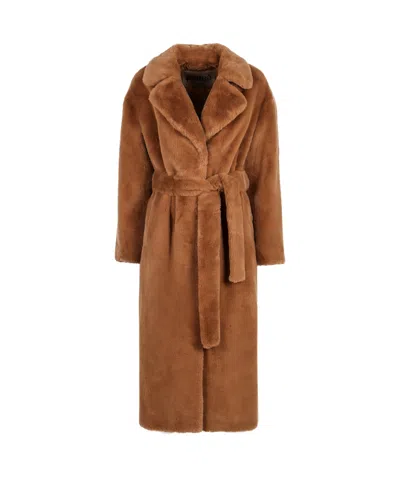 HERNO HERNO LONG-SLEEVED BELTED COAT