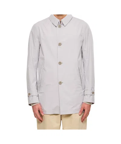 HERNO HERNO LONG SLEEVED BUTTON-UP JACKET