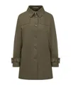 Herno Military-inspired Button-up Jacket In Green