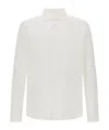 Herno Long Sleeved Button-fastened Shirt In White