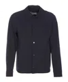 Herno Long-sleeved Casual Jacket In Black