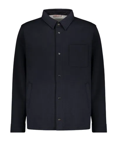 Herno Long-sleeved Casual Jacket In Black