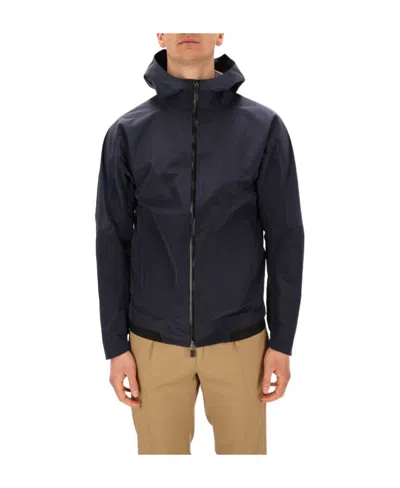 Herno Long-sleeved Casual Jacket In Black