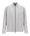 Herno Long-sleeved Casual Jacket In Gray