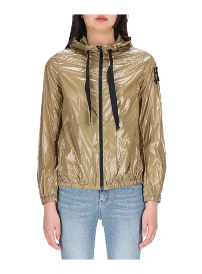 Herno Long-sleeved Casual Jacket In Multicolor