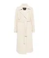 Herno Long-sleeved Coat In White