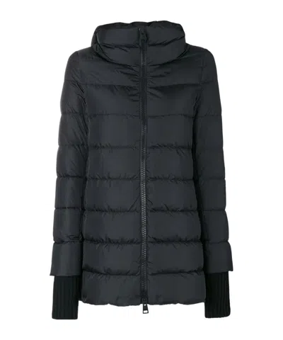 HERNO HERNO ZIP-UP HOODED DOWN JACKET