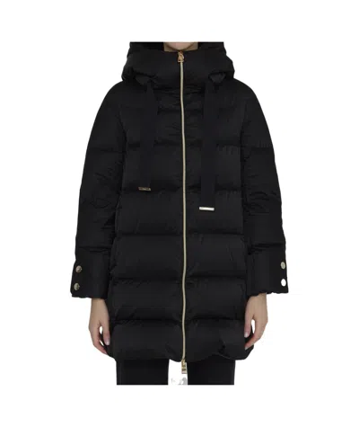 Herno Long-sleeved Cotton Clothes In Black