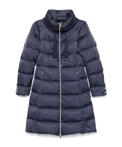 Herno Long-sleeved Cotton Clothes In Blue