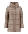 Herno Long-sleeved Cotton Clothes In Nude