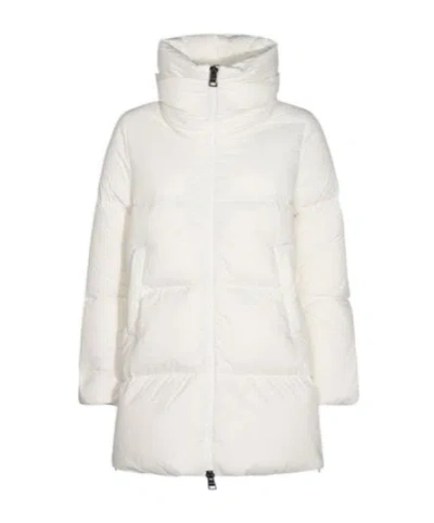 HERNO HERNO HIGH NECK ZIP-UP COAT