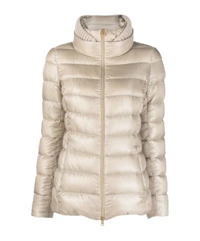 HERNO LONG-SLEEVED DOWN JACKET