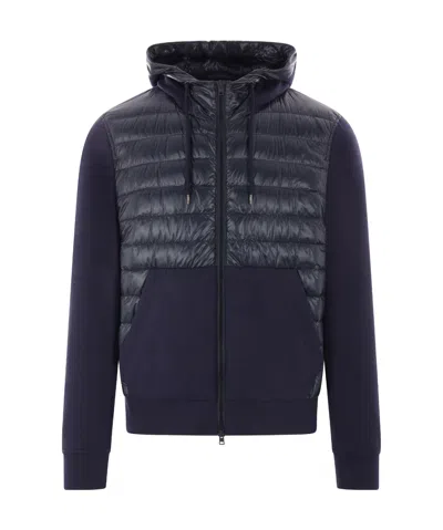 HERNO JERSEY HOODED JACKET