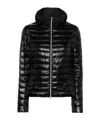Herno Gusset-detail Quilted Jacket In Black