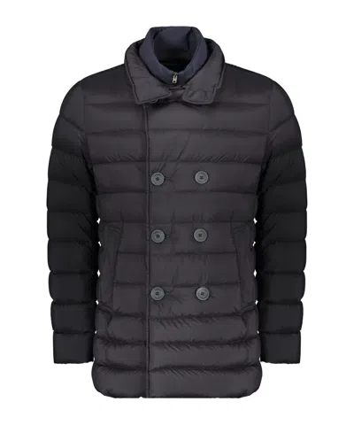 HERNO DOUBLE-BREASTED PADDED JACKET