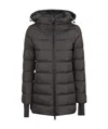 Herno Long-sleeved Down Jacket In Black