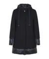 Herno Long-sleeved Down Jacket In Black