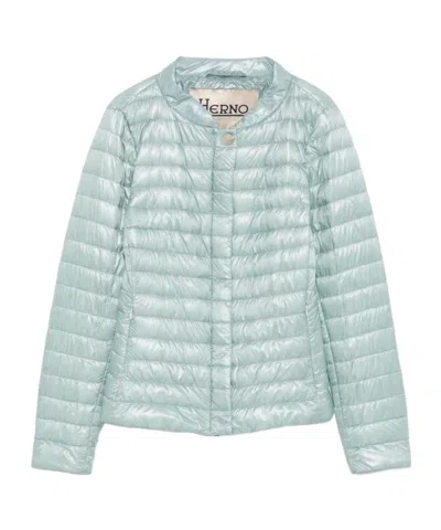 HERNO LONG-SLEEVED DOWN JACKET