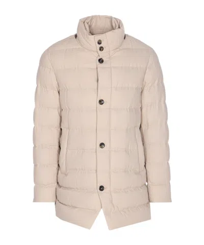 HERNO HERNO HIGH NECK QUILTED PADDED JACKET