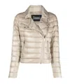 Herno Long-sleeved Down Jacket In Neutral