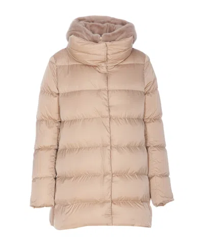 HERNO HERNO HOODED QUILTED DOWN COAT
