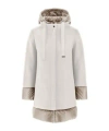 Herno Long-sleeved Down Jacket In White