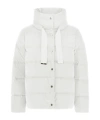 Herno Long-sleeved Down Jacket In White