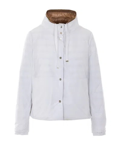 HERNO HERNO LONG-SLEEVED DRAWSTRING REVERSIBLE PADDED COAT