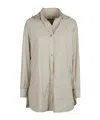Herno Long-sleeved Hooded Coat In Neutral