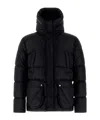 Herno Bomber Jacket In Nylon Chamonix In Black